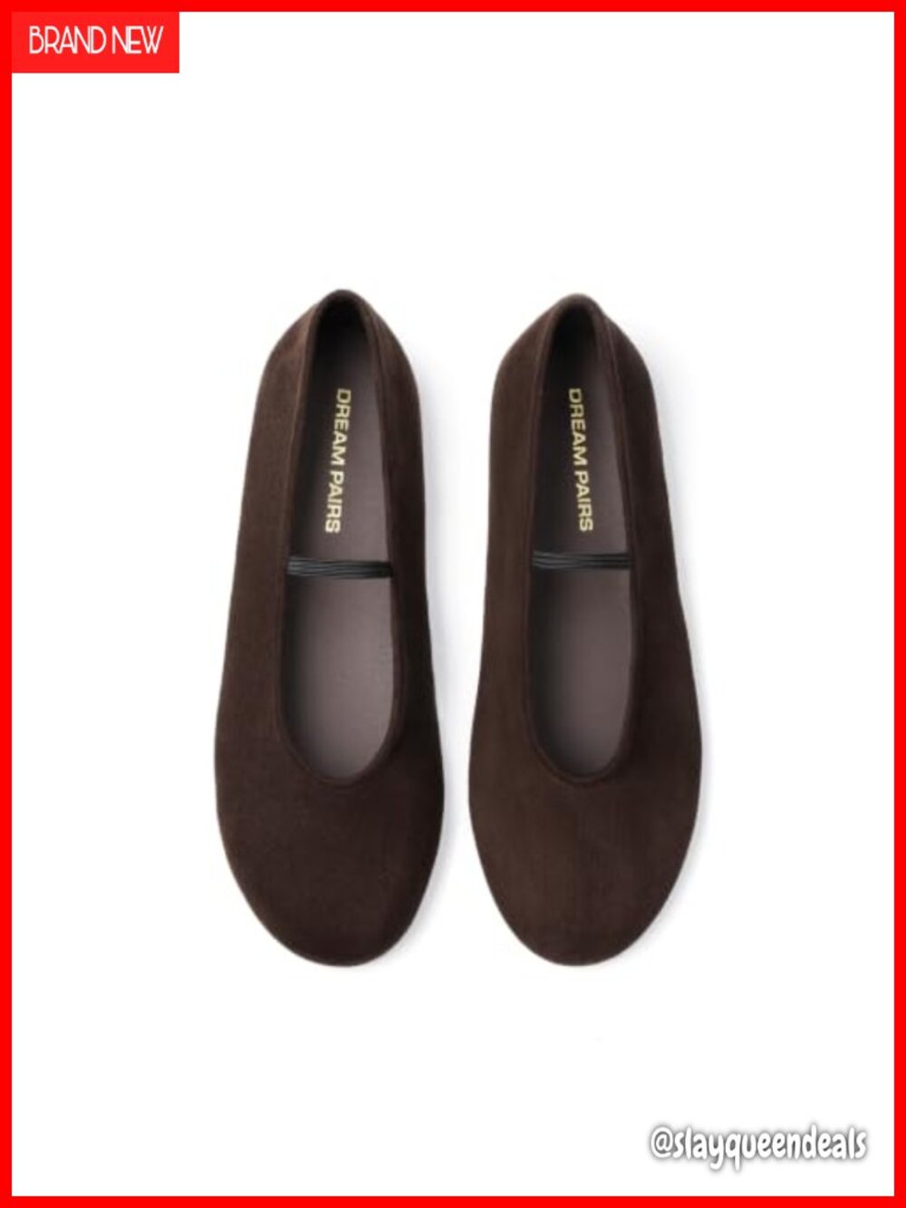 Women's Mary Jane Flats Ballet Dressy Slip-On Shoes with Ankle Strap